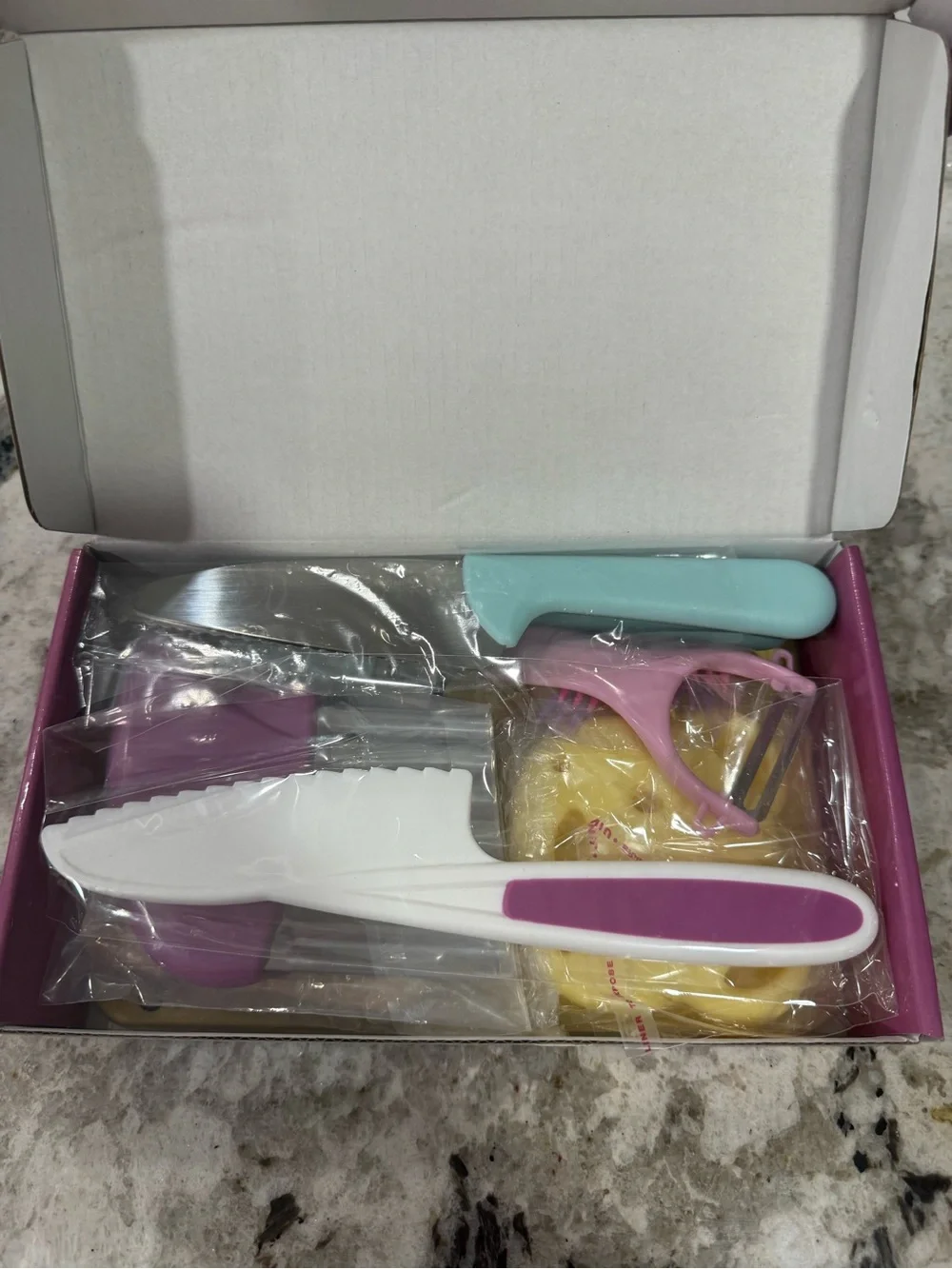 Kids Play Baking Set - Pink & Teal